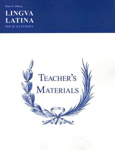 Lingua Latina: Teacher’s Materials/Key by Hans H. rberg: New