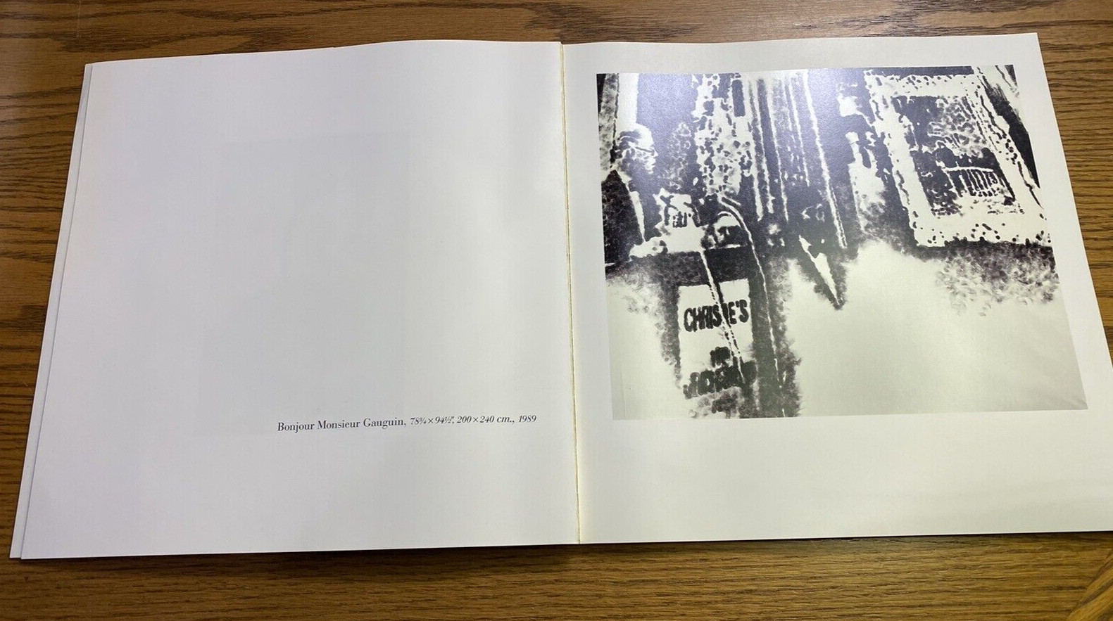 Jiri Georg Dokoupil Art First Edition 1989 Published by Robert Miller, New York