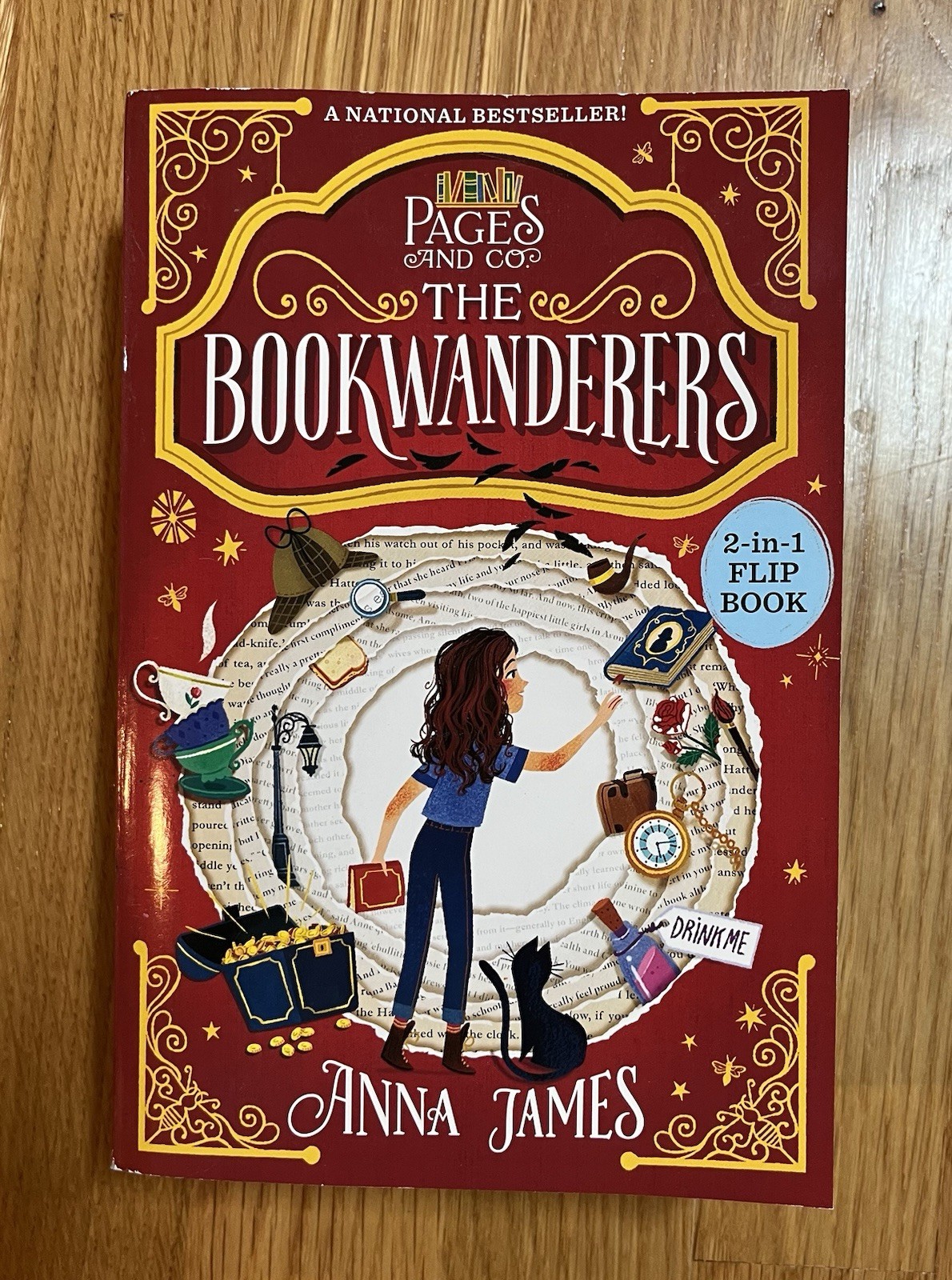 Pages and Co The Bookwanderers /The Lost Fairy Tales 2 in 1 Flip Book Anna James
