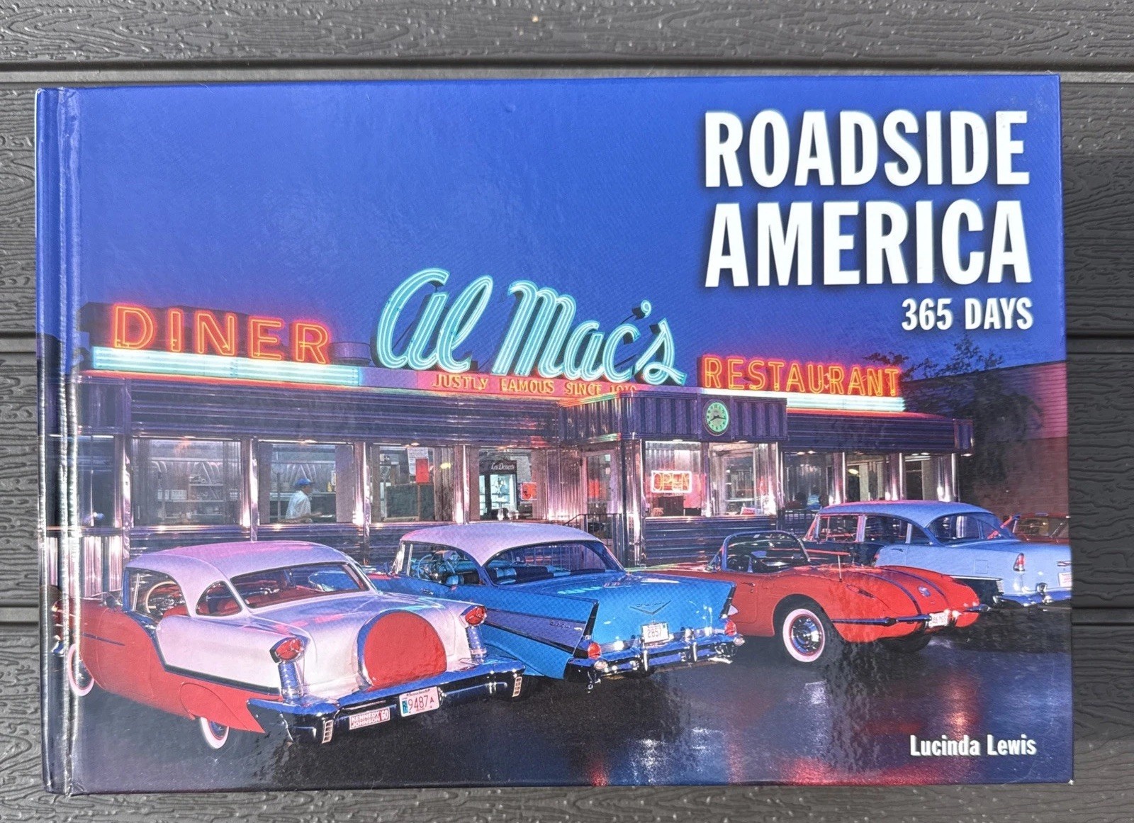 Roadside America : 365 Days by Lucinda Lewis (2003, Hardcover) Automobiles Cars