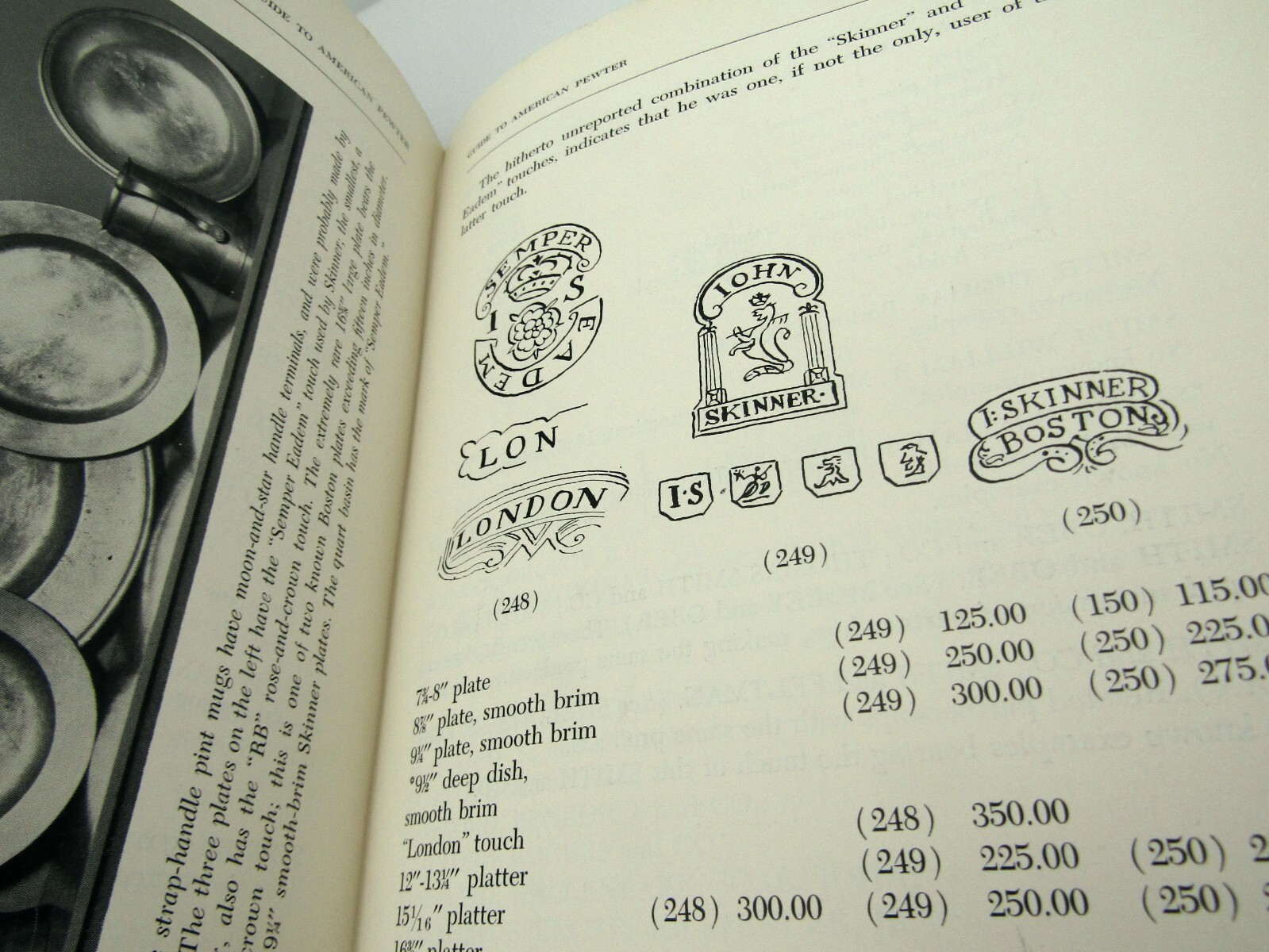 1957 Guide To American Pewter By Carl Jacobs Illustrated Hardcover 216 Pages