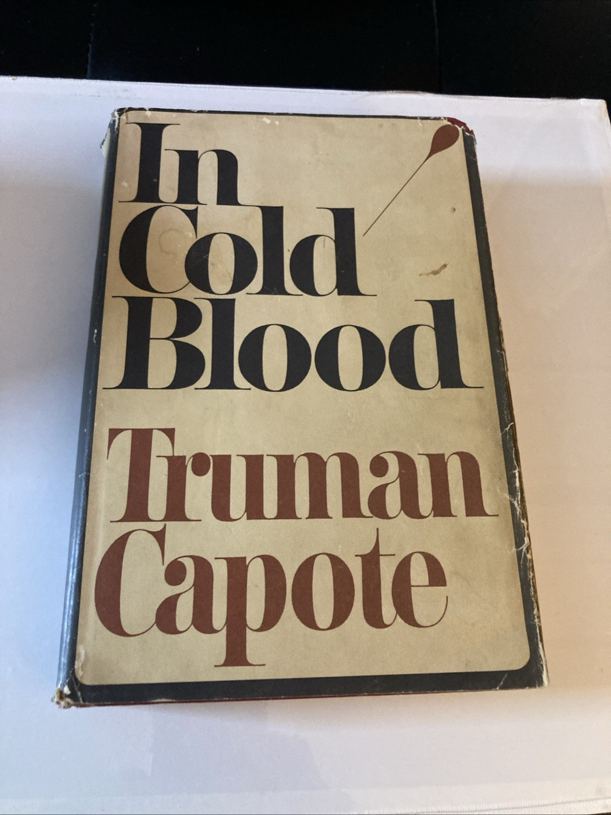 IN COLD BLOOD by TRUMAN CAPOTE – Vintage Book Club Edition HC DJ