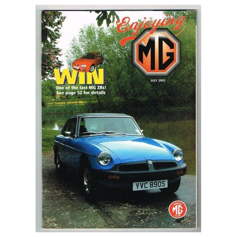 Enjoying MG Magazine July 2005 mbox3636/i MG Owners Club
