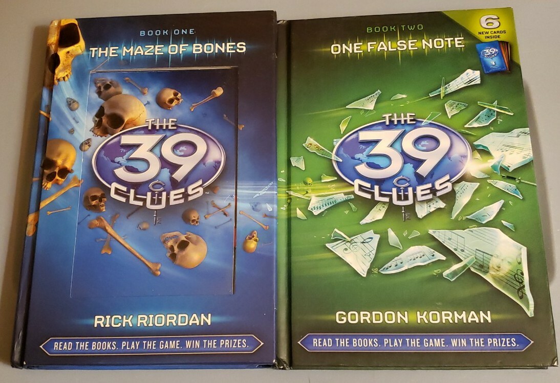 The 39 CLUES Lot of 2 Hardcover Books – Books 1 & 2 FREE SHIPPING!
