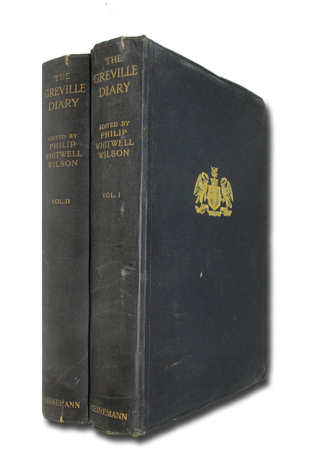 The Greville Diary 2 Volume Set HB 1927 19th Century British Royalty W8
