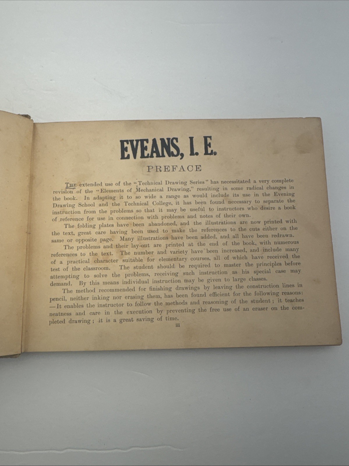 Technical Drawing Series- Mechanical Drawing- Anthony-vintage book
