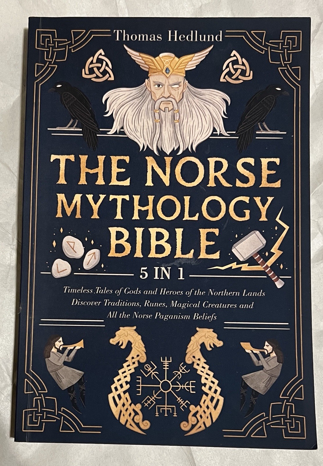 2022 The Norse Mythology Bible 5 In 1 Timeless Takes Of Gods Thomas Hedlund