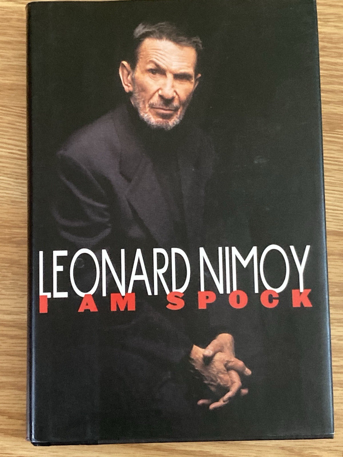 I AM SPOCK Leonard Nimoy 1995 First 1st Edition Hardcover HC DJ Autograph/Signed