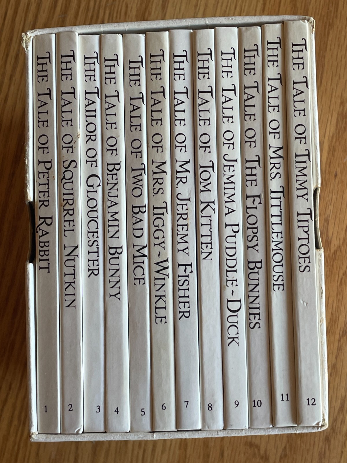 The Peter Rabbit Library by Beatrix Potter 1-12 Hardcover Book Set Vintage