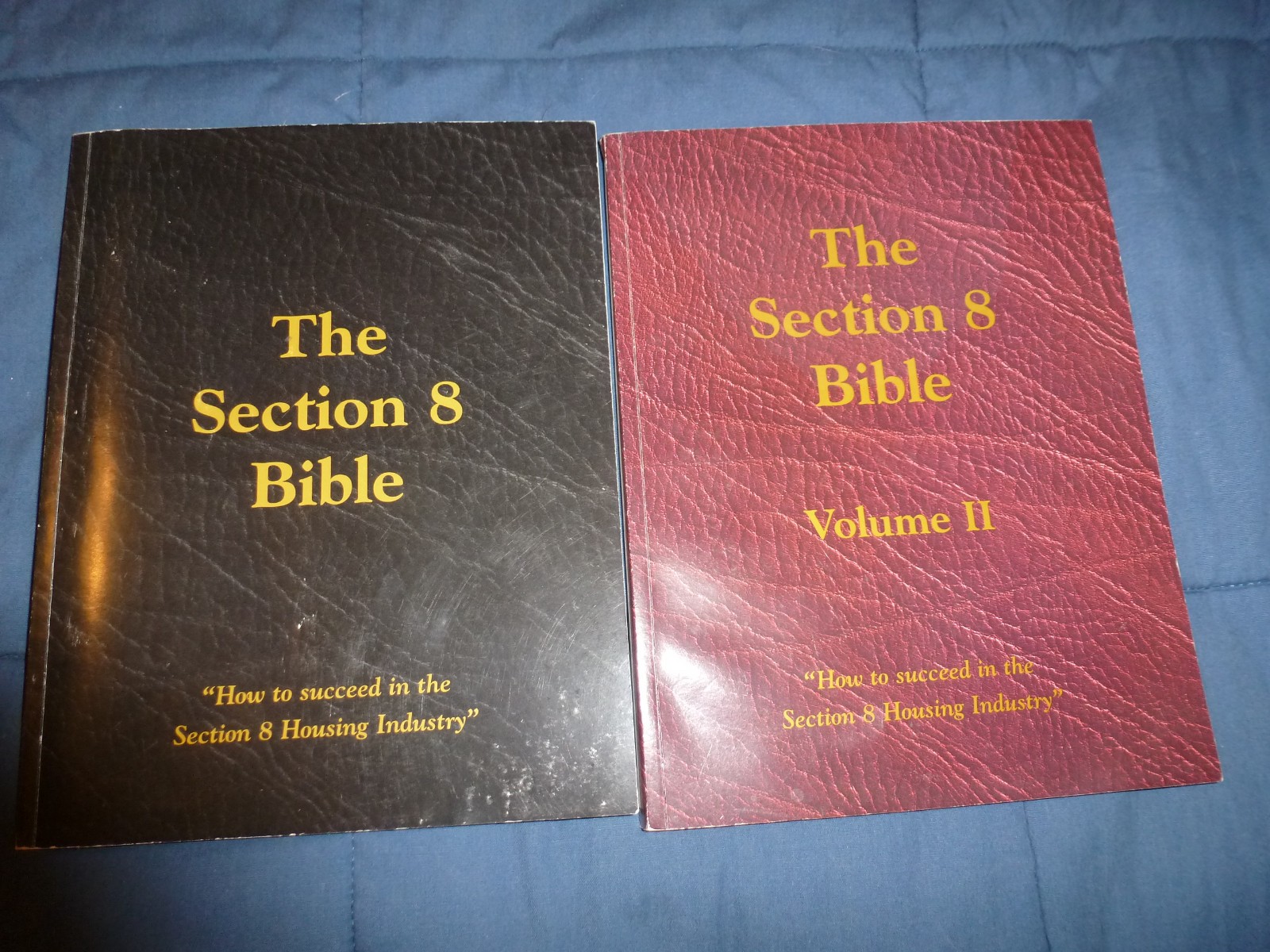 SECTION 8 BIBLE, VOL. 1 & 2 *HOW TO SUCCEED IN SECTION 8* Michael Mclean