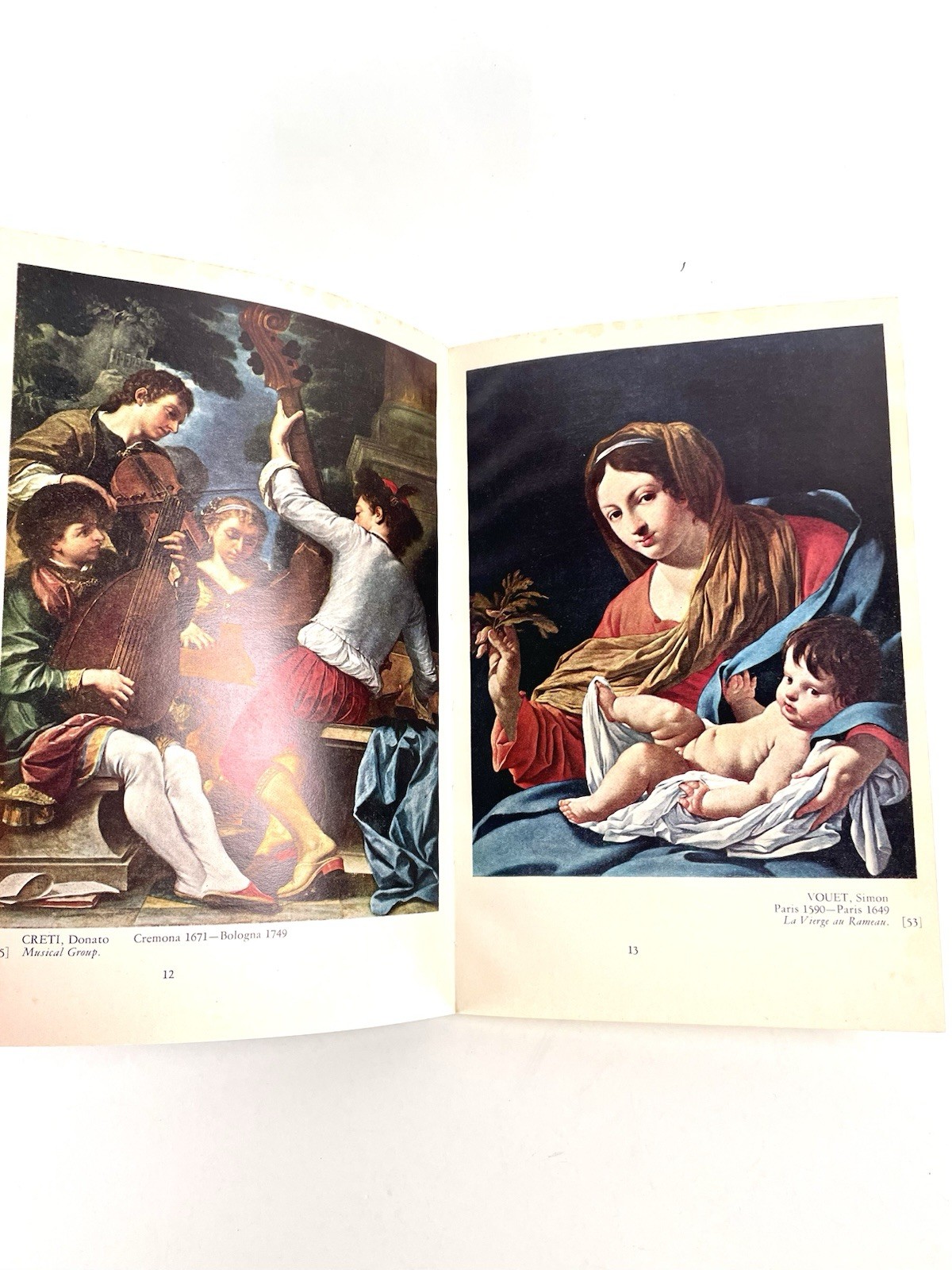 VTG 1956 Paintings From the Collection of Walter P. Chrysler Jr. 1st Edition PB