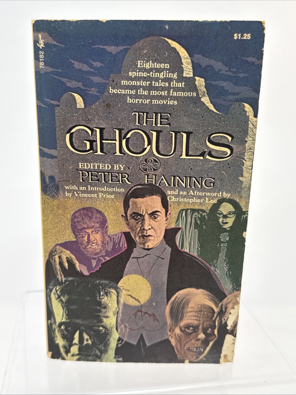 The Ghouls edited by Peter Haining (1972) Pocket Books Paperback Horror Movies