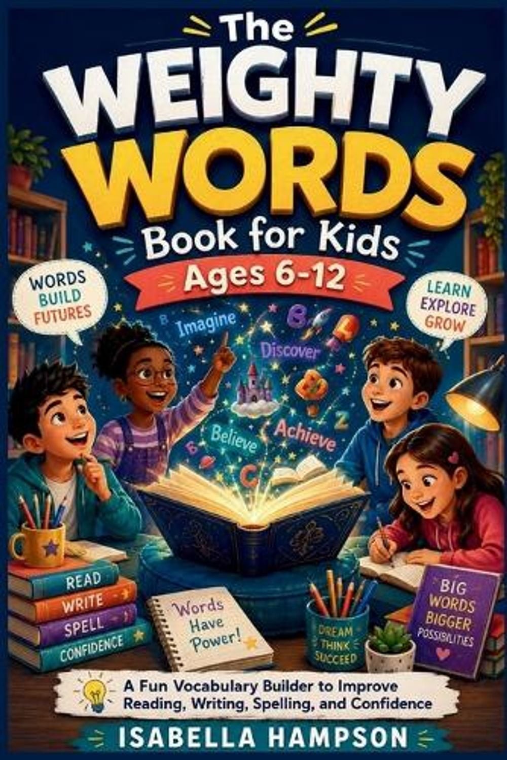 The Weighty Words Book for Kids Ages 6-12: A Fun Vocabulary Builder to Improve R