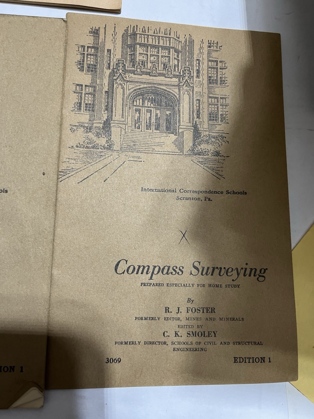 15x Project Method of Teaching Instruction Paper Booklet I.C.S Surveying Math