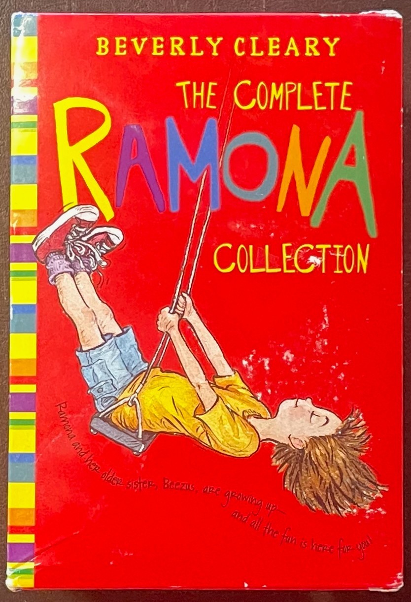 THE COMPLETE RAMONA COLLECTION. Beverly Cleary Books 1-8. Boxed Set. Pbk. GC