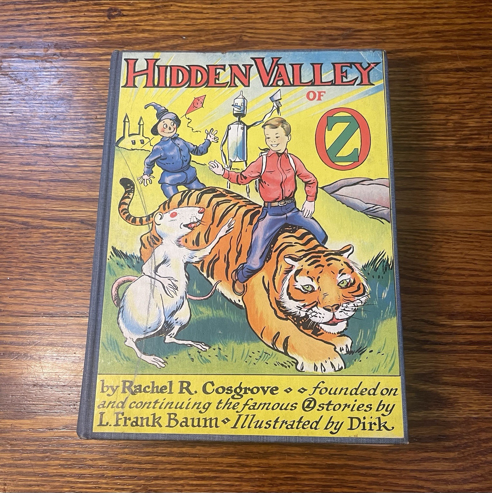 Lot of (12) 1st Ed L Frank Baum OZ Hard Covers Color Plates READ