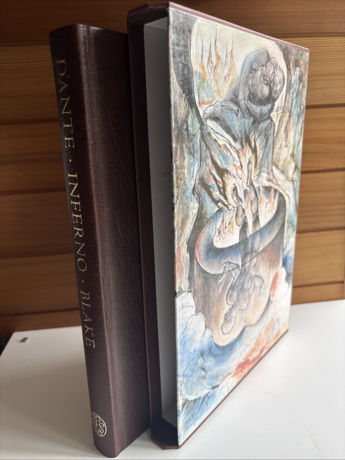 INFERNO by DANTE illustrated By WILLIAM BLAKE Folio Society 2004 hc + slipcase