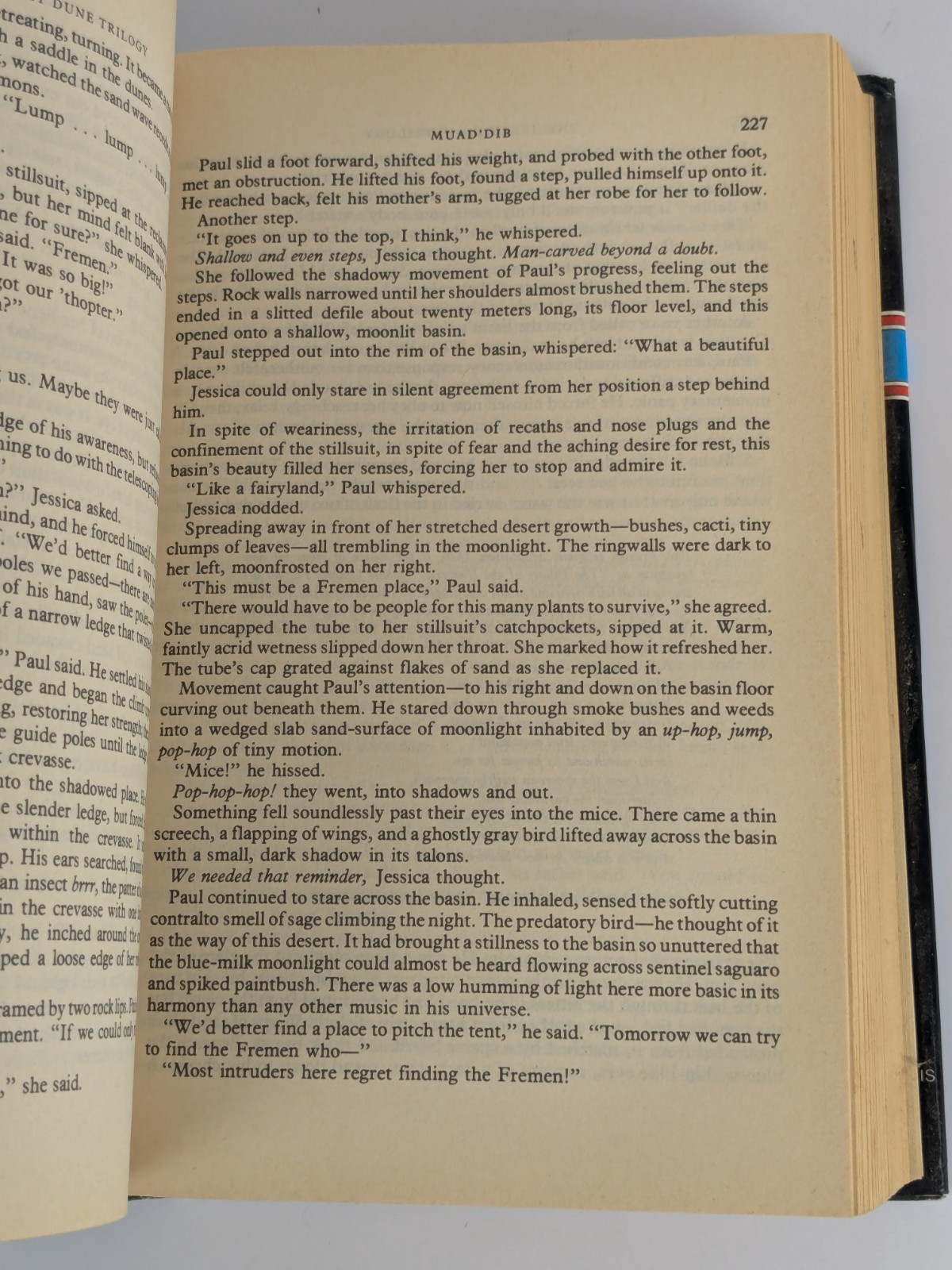 The Great Dune Trilogy Dune (Hardcover) 1984 Frank Herbert Messiah Children