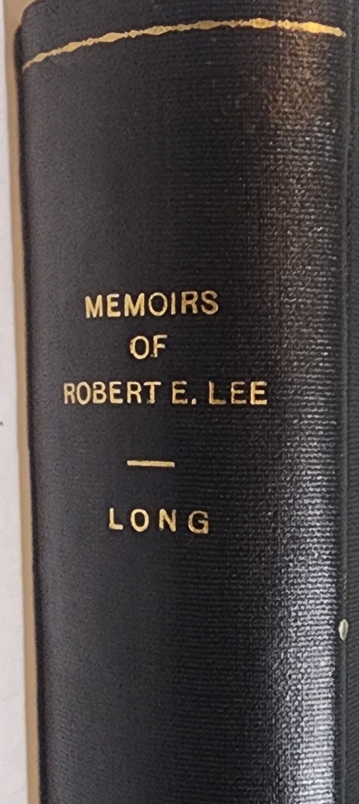 Memoirs Robert E Lee A.L. Long 1886 Civil War 1st Ed Gettysburg Map