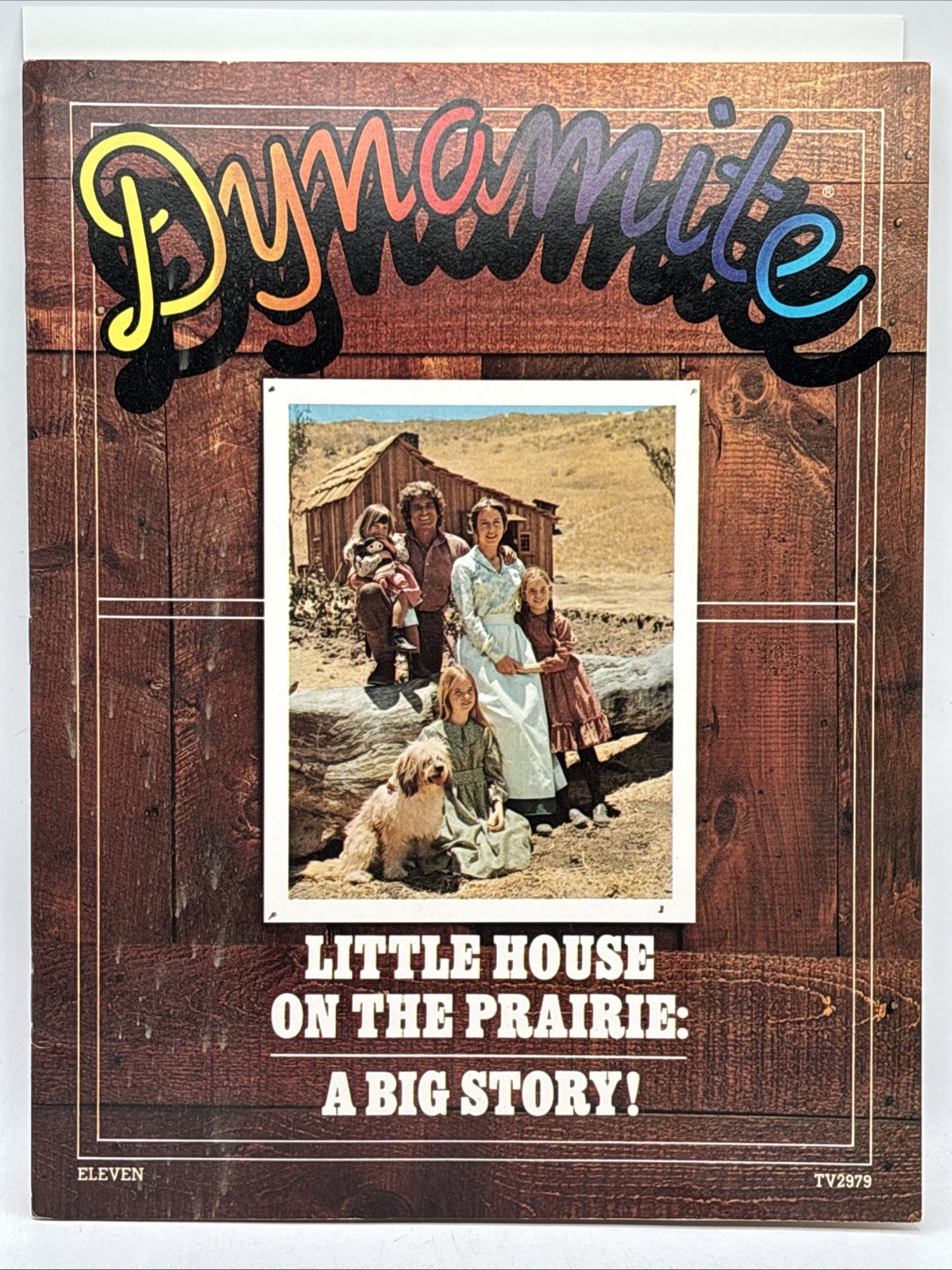 Vtg 1975 Dynamite Magazine 11 Little House on the Prairie+ Count Morbida Record!