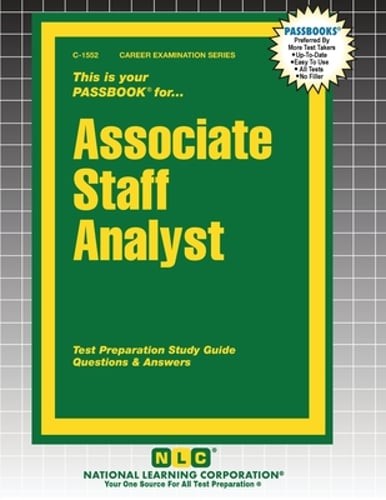 Associate Staff Analyst by Passbooks: New