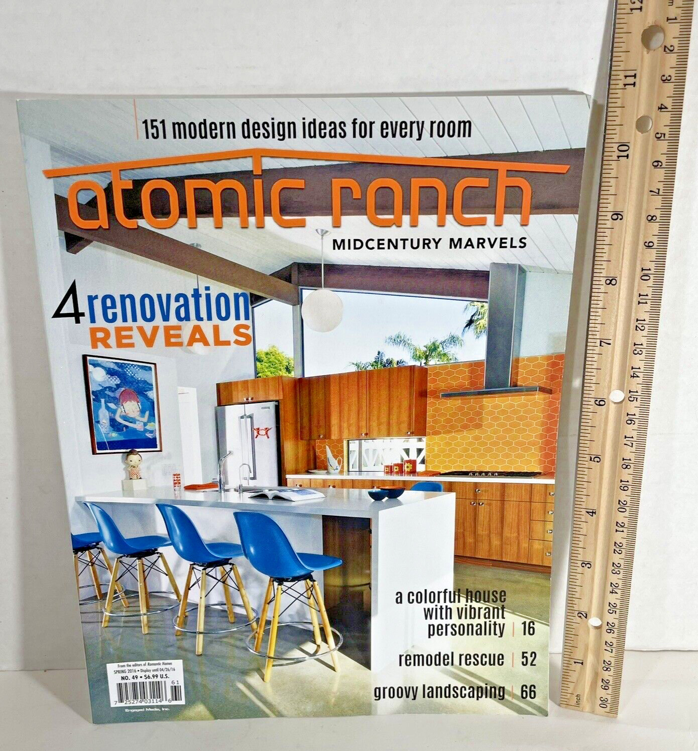 Atomic Ranch Magazine Spring 2016 MidCentury Modern Design 82 pages