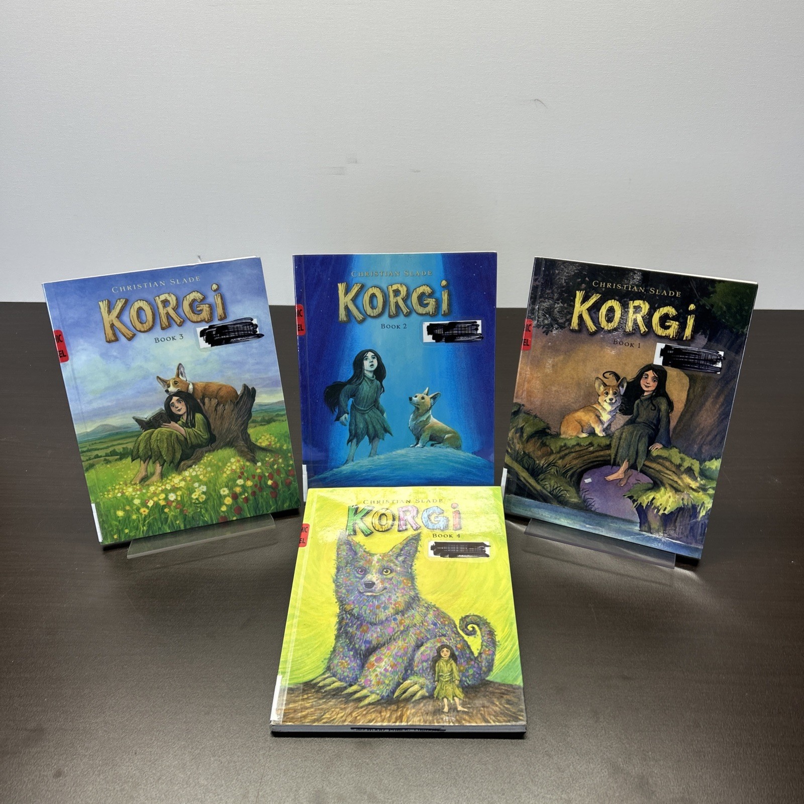 Korgi by Christian Slade Vol 1 2 3 4 English Manga PB 2007
