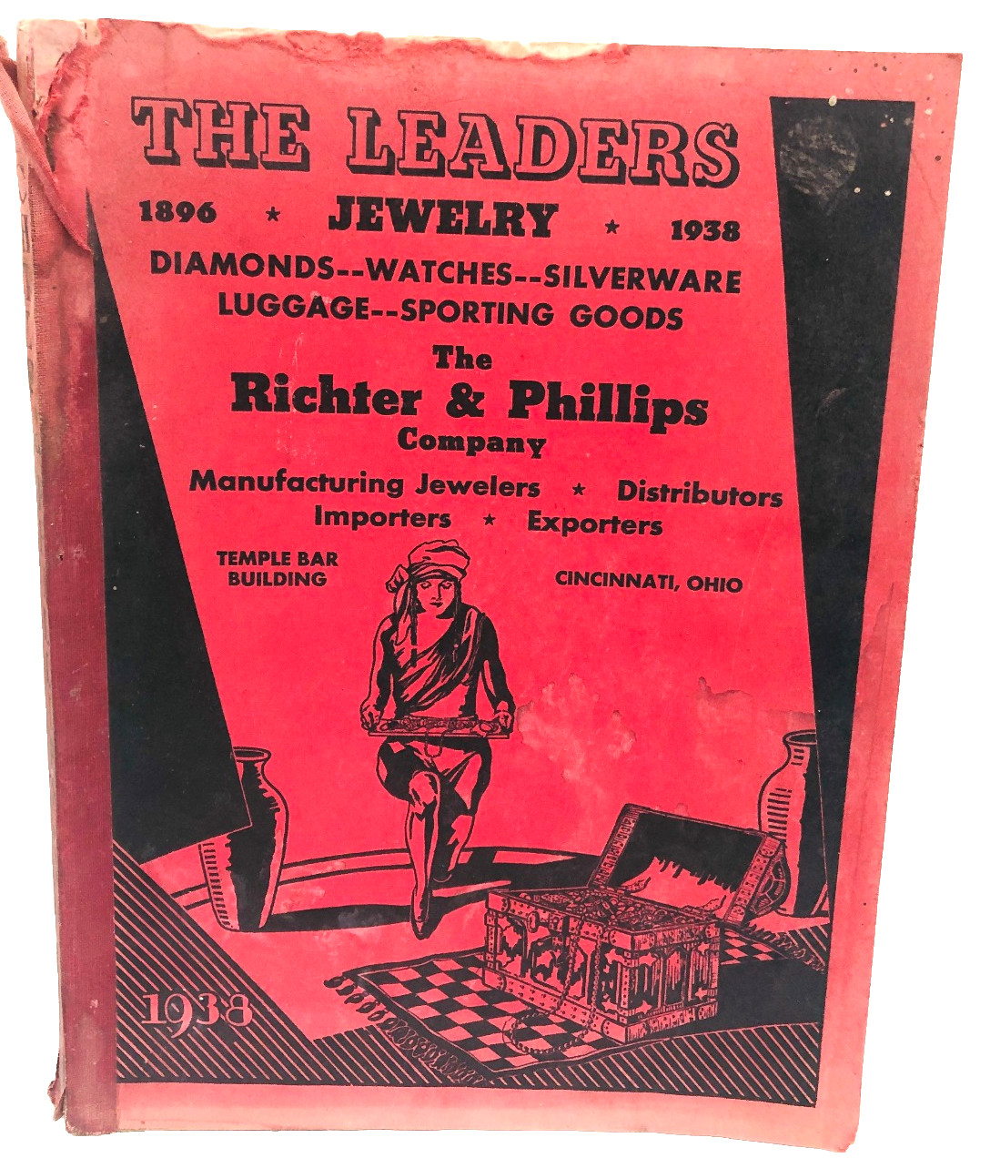 1938 Richter & Phillips 408 Pages Wholesale Catalog- Jewelry, Sporting Goods Etc