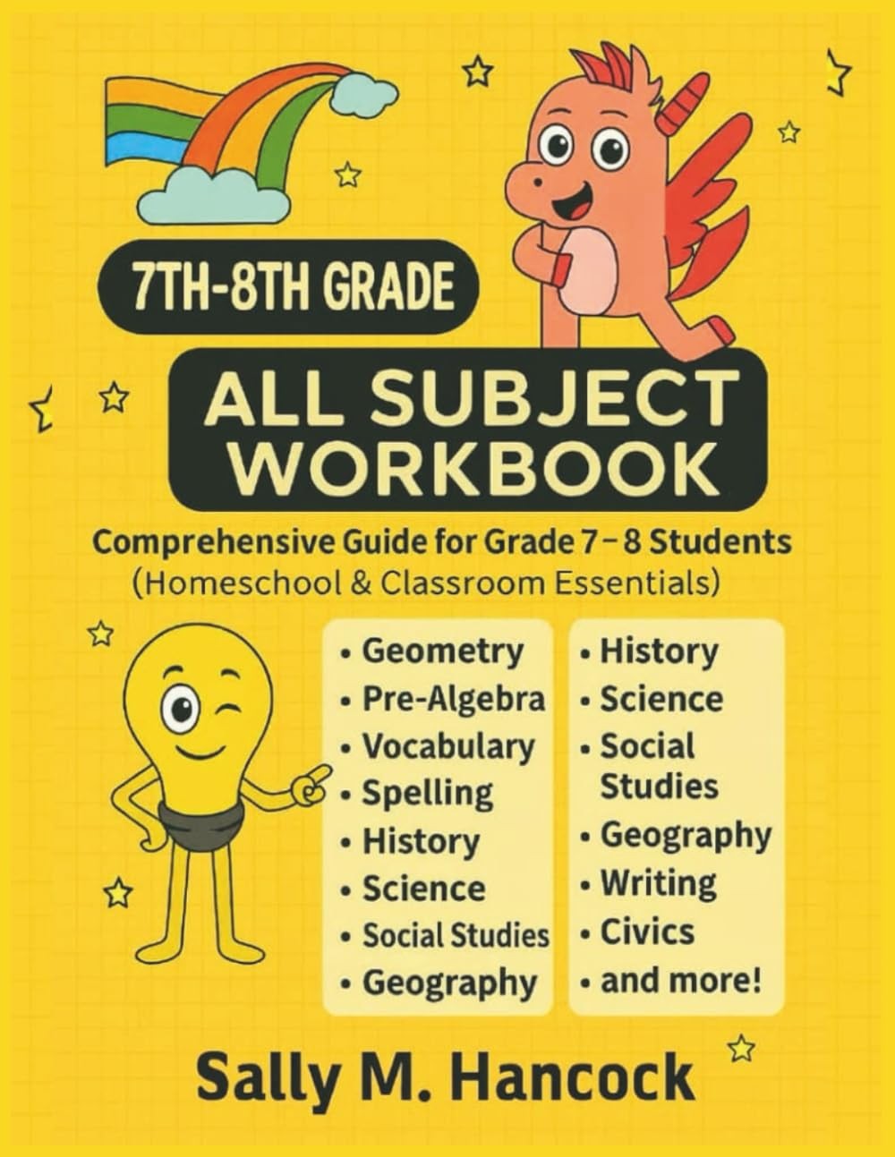 7th-8th Grade All Subject Workbook: Comprehensive Guide for 7-8…
