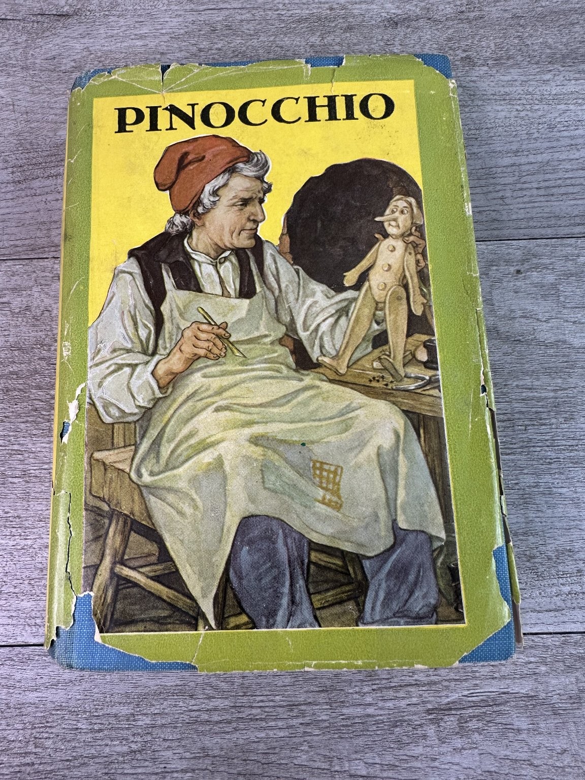 Pinocchio Carlo Collodi 1920s Golden Days Series Illustrated M.A. Donohue