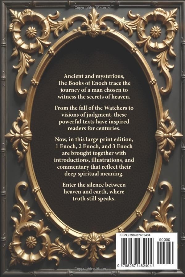 The Books of Enoch Complete LARGE PRINT (Illustrated): 1, 2 & 3