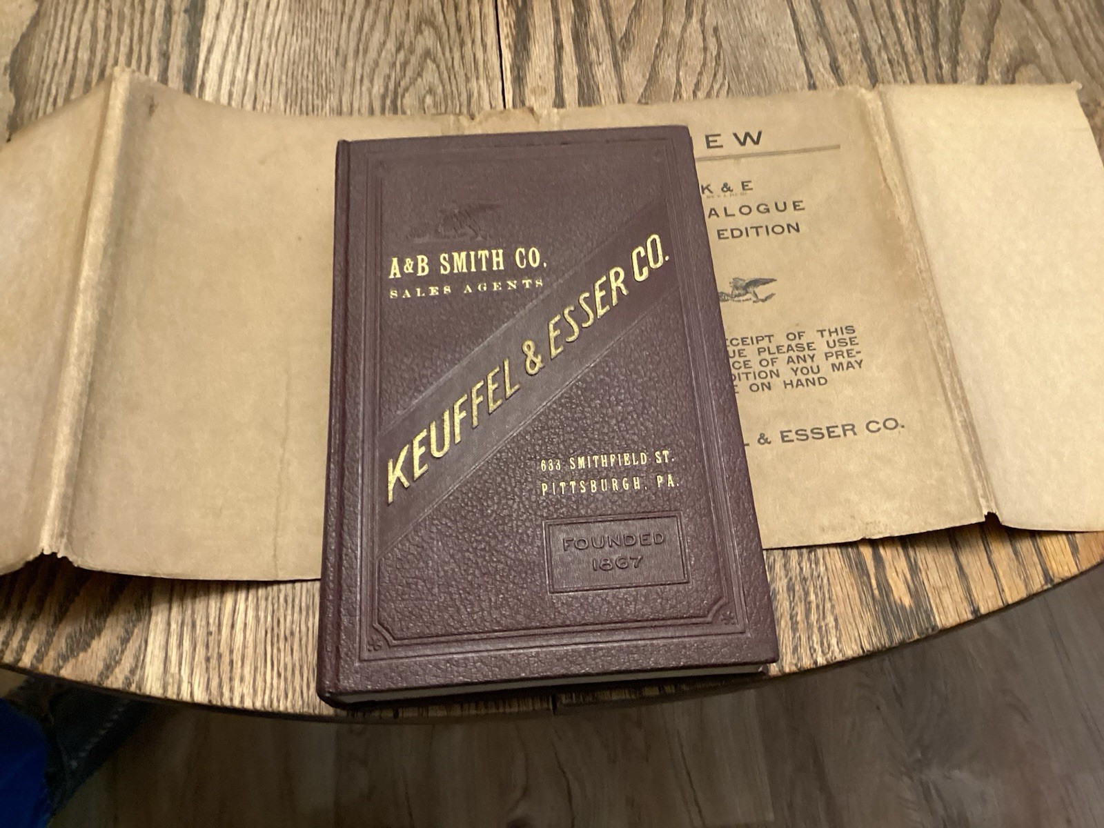 1936 Keuffel & Esser Catalog Surveying Drawing Instruments Slide Rule Rare DJ