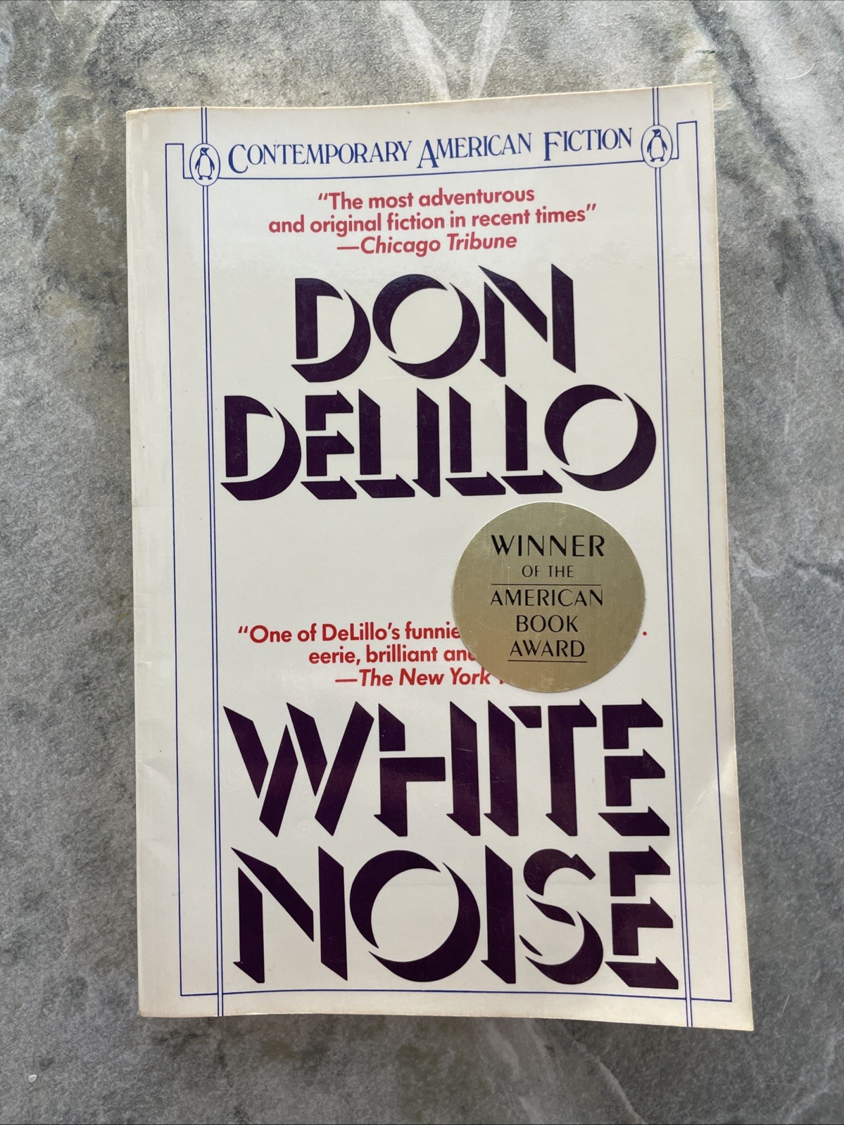 White Noise by Don DeLillo (1986, Trade Paperback)