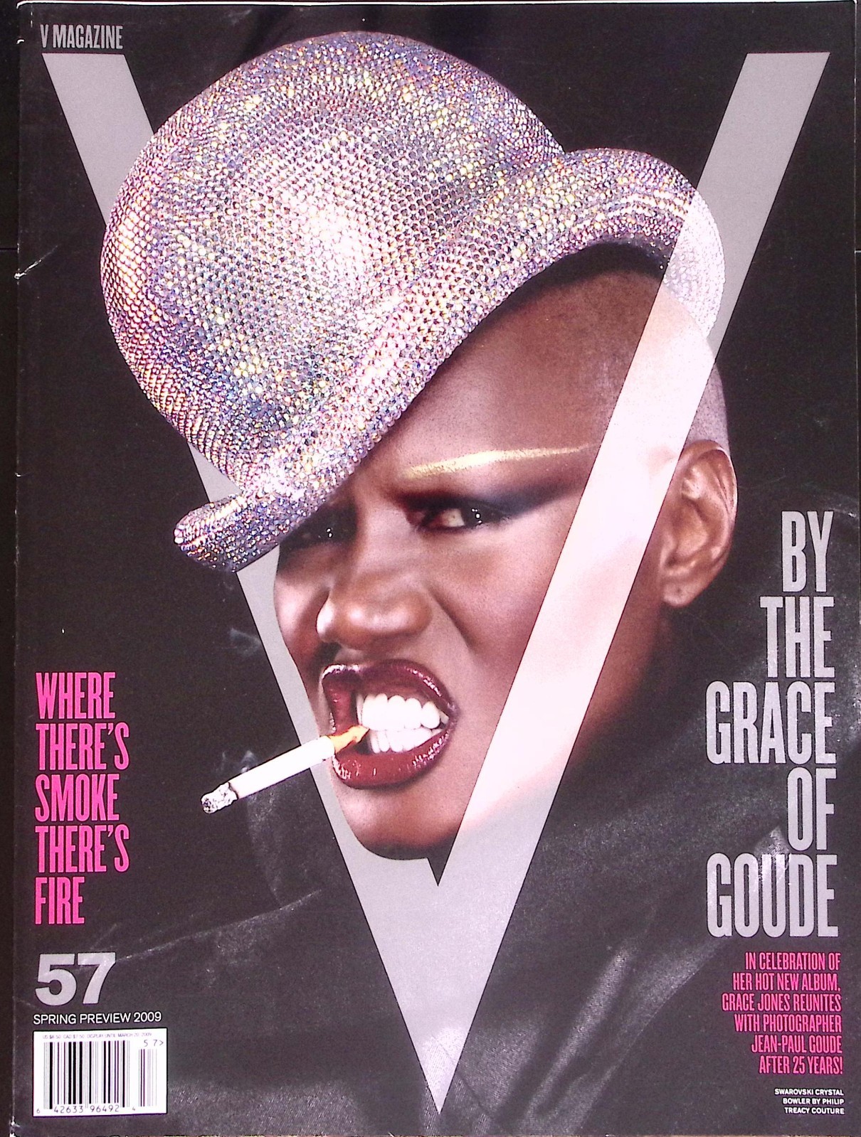 V MAGAZINE SPRING 2009 BY THE GRACE OF GOUDE B3366