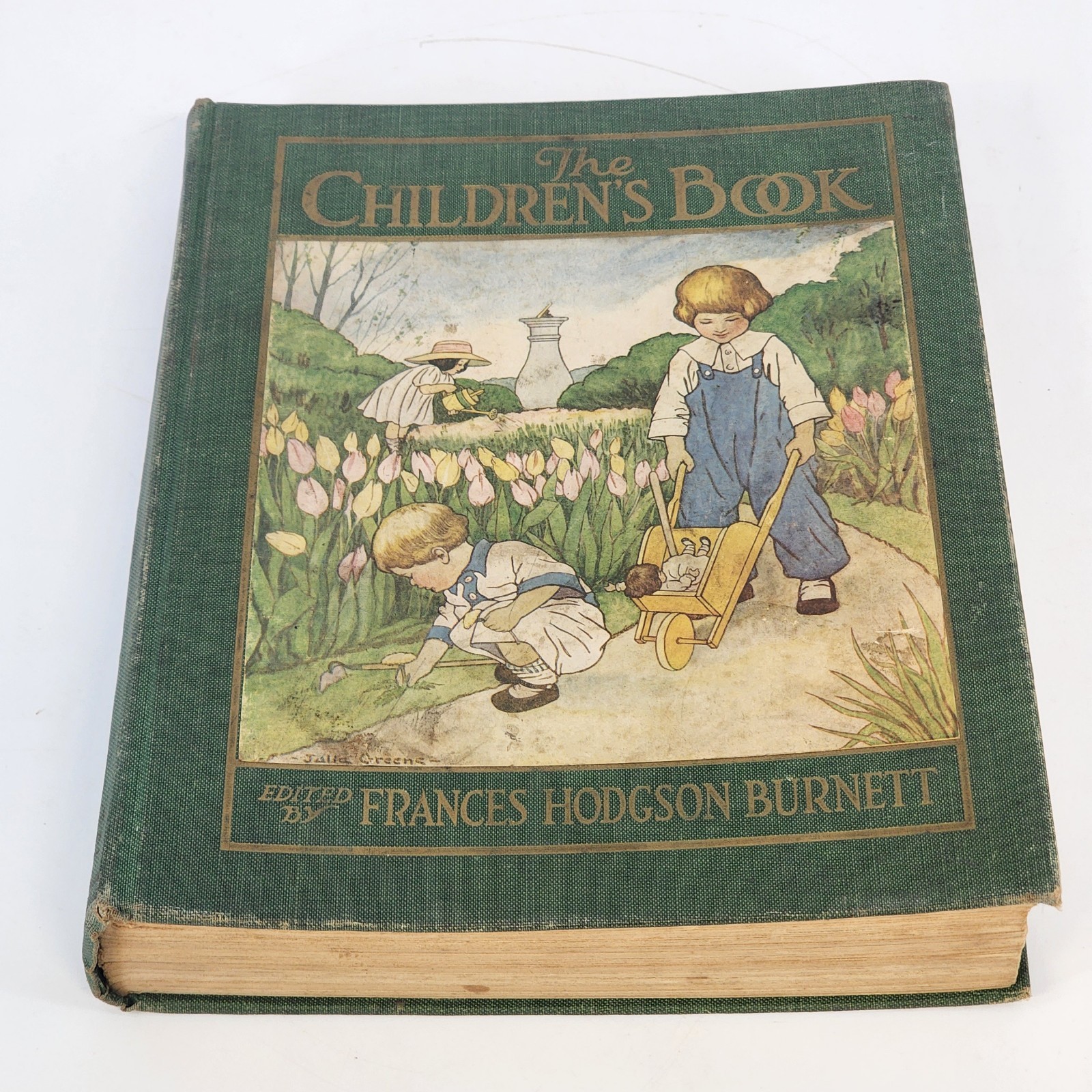 The Children’s Book 1915 Frances Hodgson Burnett Illustrated Hardcover Antique