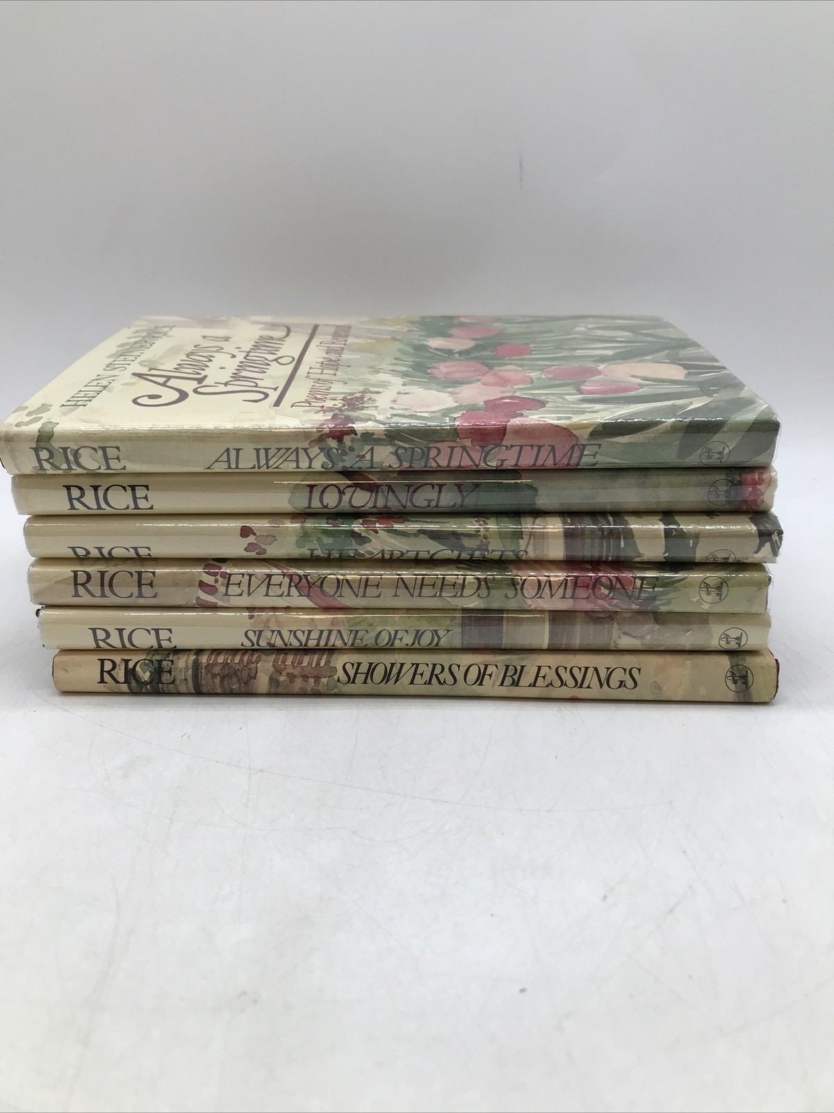 Helen Steiner Rice Guideposts Poetry Books Lot of 6 Hard Bound with Dust Jackets