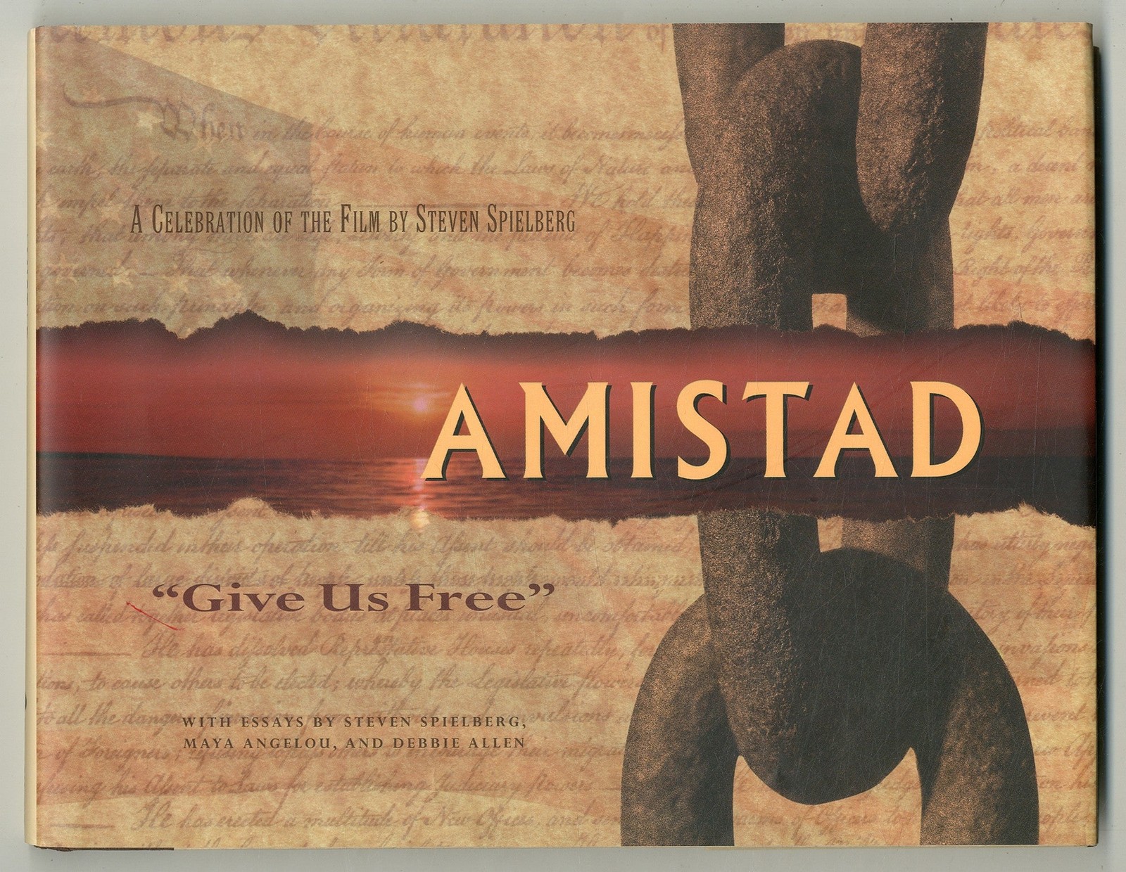 Steven SPEILBERG / Amistad A Celebration of the Film by Steven Spielberg 1st ed