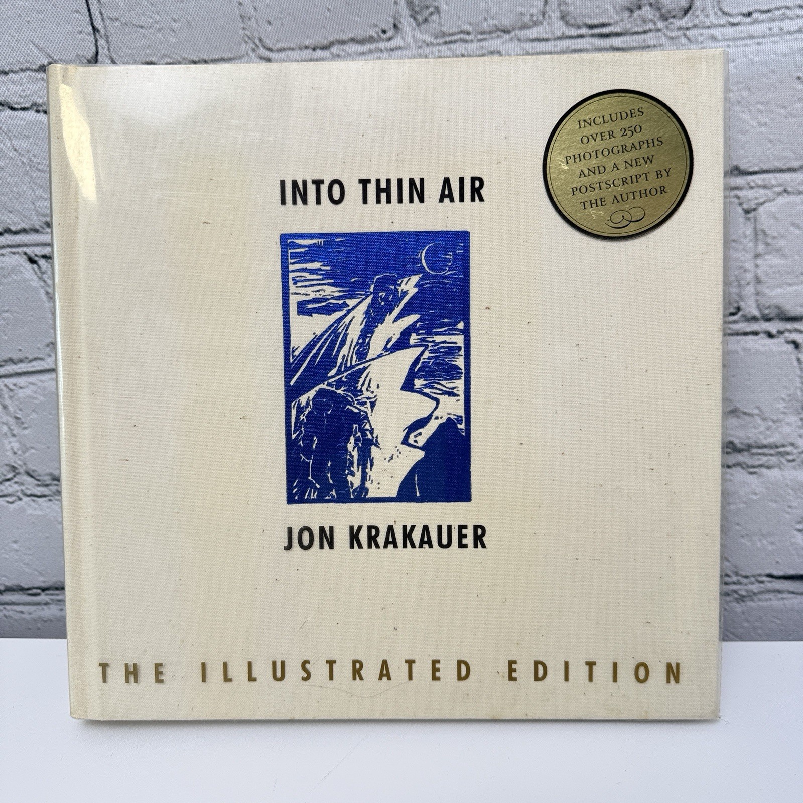 Into Thin Air Illustrated Edition SIGNED 1998 Edition John Krakauer Hardcover