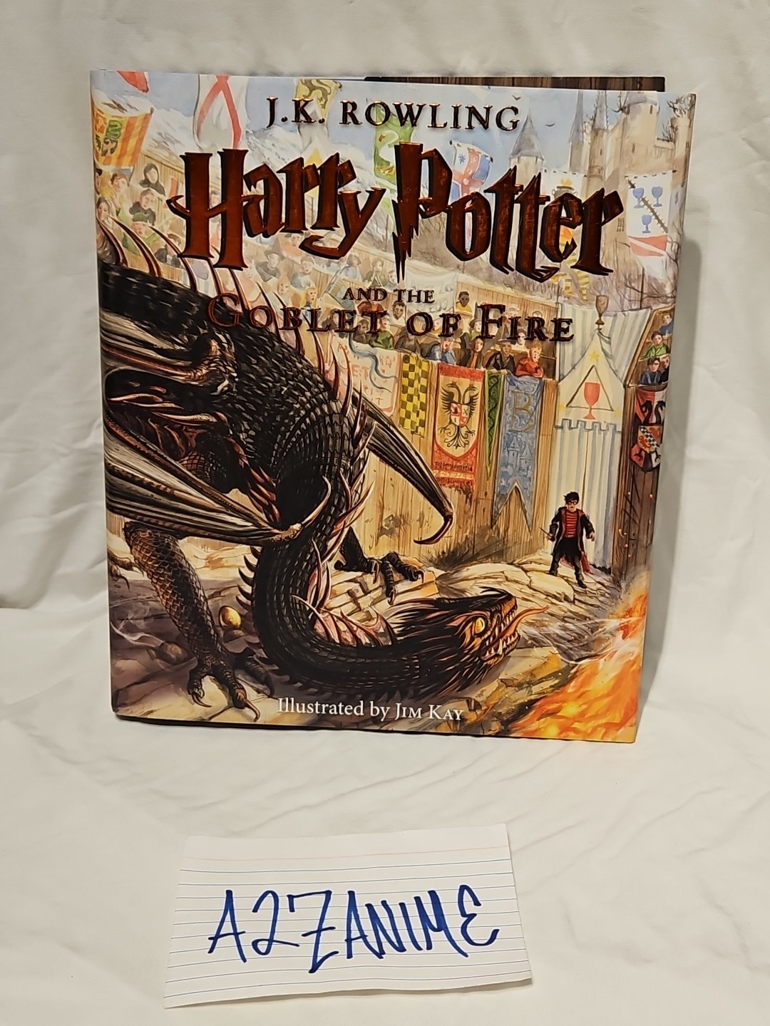 Harry Potter and the Goblet of Fire: The Hardcover, by Rowling J. K. Illustrated