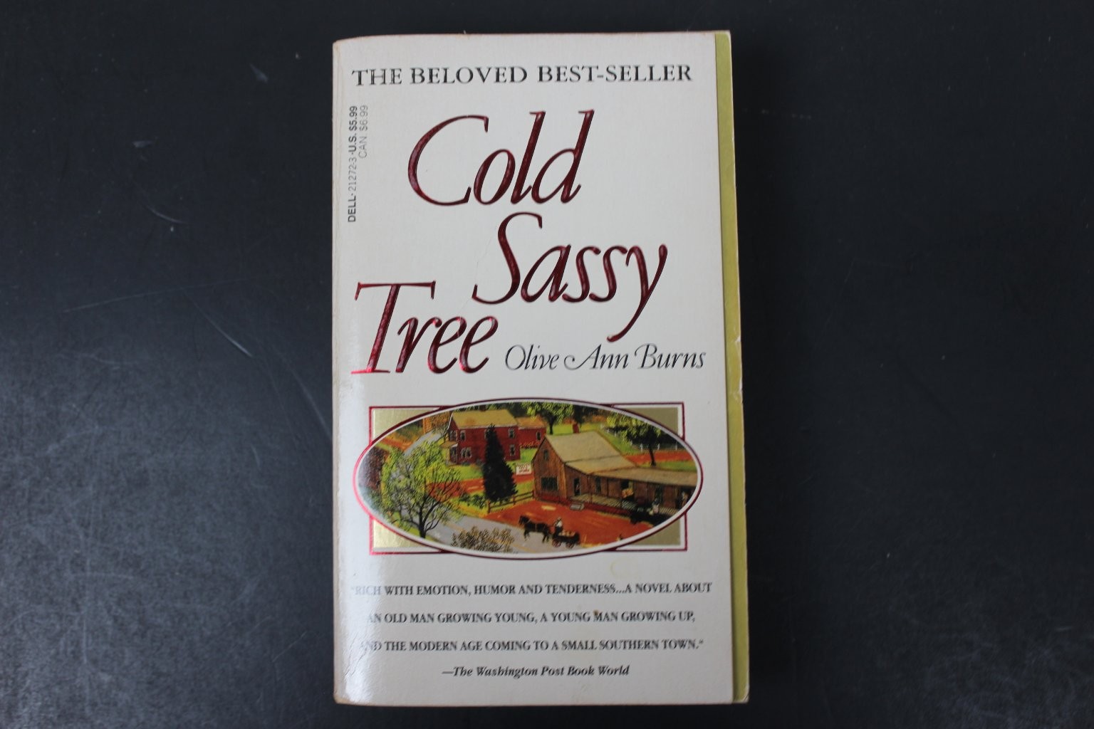 Cold Sassy Tree Olive Ann Burns 1992 Paperback Southern Fiction Dell Classic PB