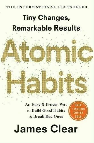 Perfect Book for Gift – Atomic Habits Build Good Habits Brand USA Stock