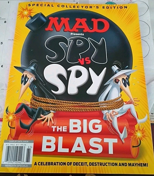 2026 MAD Special Collectors Edition 96 Pages SPY Vs SPY The Big Blast MAYHEM New