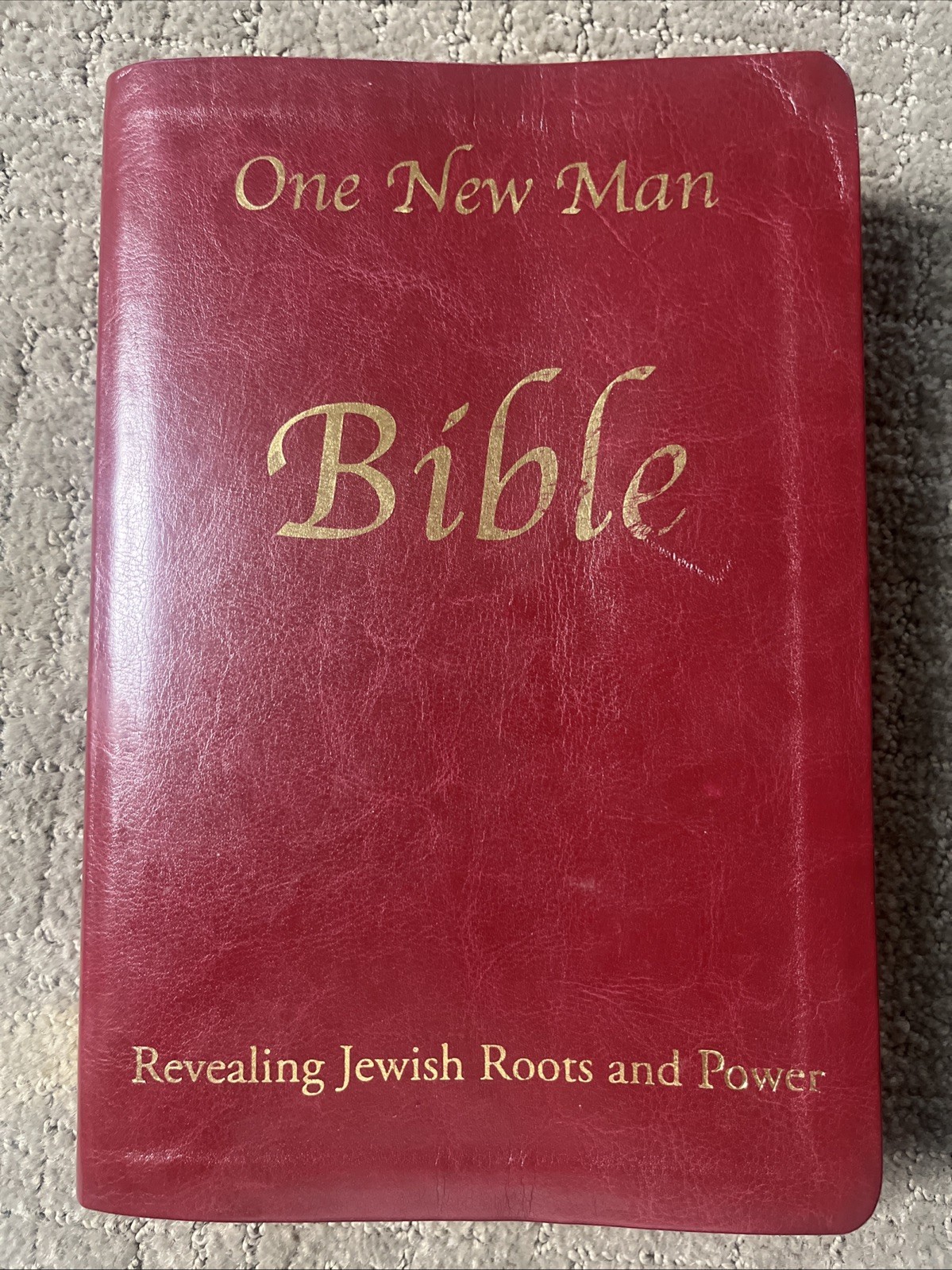 One New Man Bible Revealing Jewish Roots And Power Rev William J Morford 2011