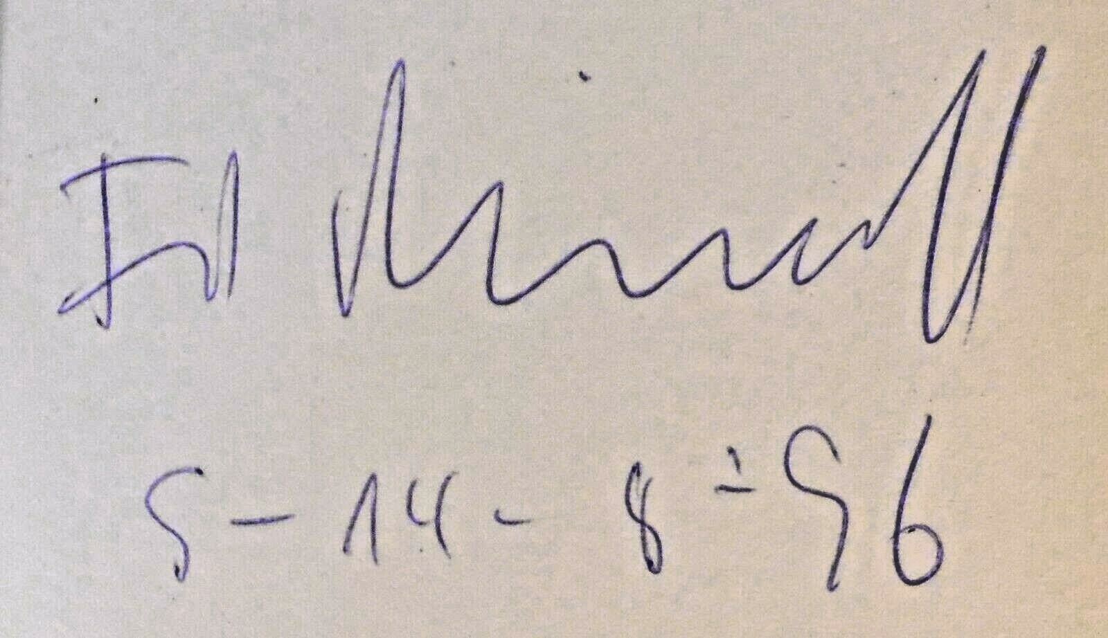 Fred Breinersdorfer , Der Hammermoerder , Factor Verlag , TB , 1986 , signiert
