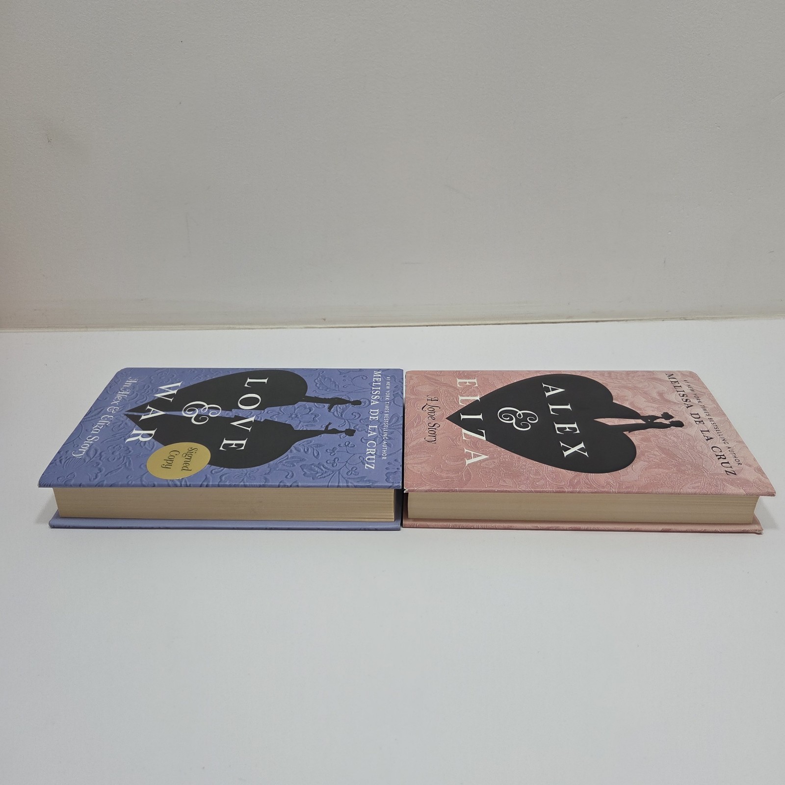 The Alex and Eliza Set Of Two by Melissa de la Cruz Hardcover (One Signed)