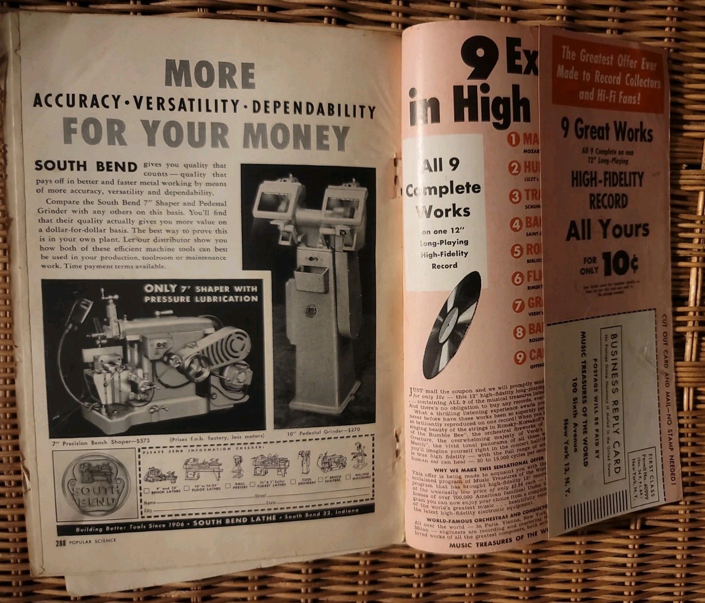 Popular Science Magazine February, April, & May 1957 Volume 170 Issues 2,4, & 5
