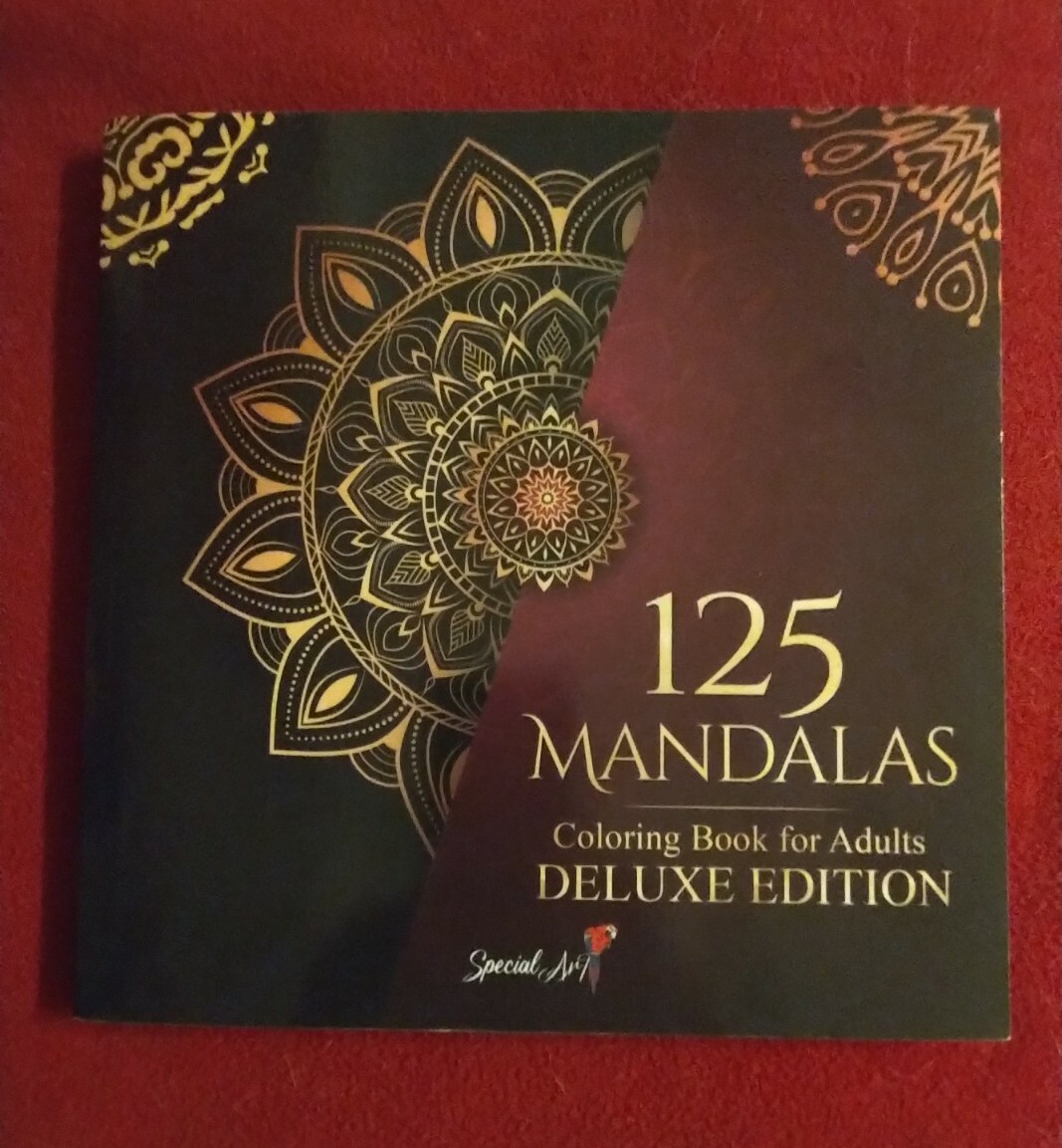 125 Mandalas: Coloring Book for Adults – Deluxe Edition