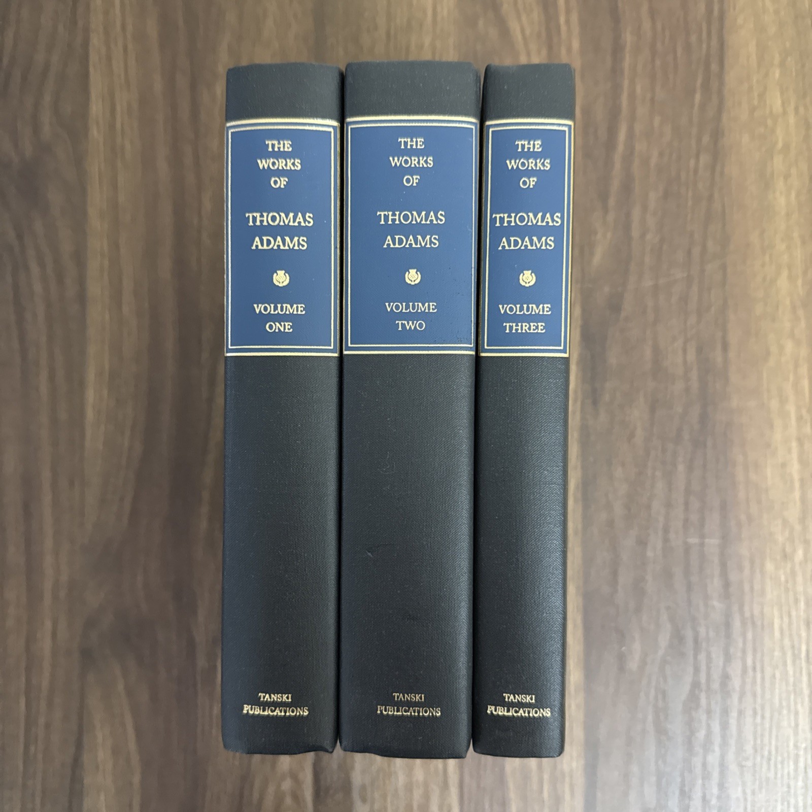 The Works Of Thomas Adams 3 Volume Set Rare Tanski Publications 1998