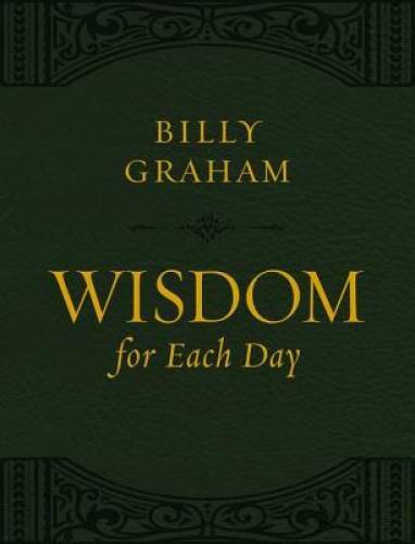 Wisdom for Each Day (Large Text Leathersoft) – Imitation Leather – GOOD