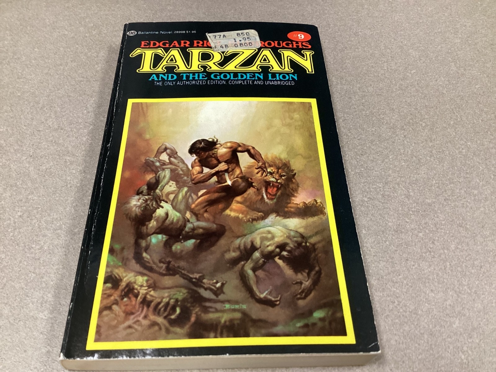 TARZAN PAPERBACK SERIES 1-9